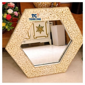 Factory Signature RATTAN <b>MIRROR</b> <b>for</b> commercial interiors inspired by LARGE RATTAN ARCH <b>MIRROR</b> trends and OEM production - Product Image 1