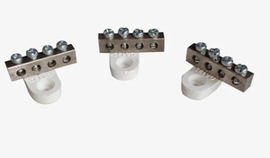 Terminal de latón premium de enlace neutro para paneles de distribución, tableros de distribución, conector eléctrico resistente a la corrosión - Product Image 2