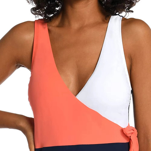 Traje de Baño de Una Pieza Personalizado y Elegante al por Mayor para Mujer, Traje de Baño Estampado, Ropa de Playa - Product Image 5