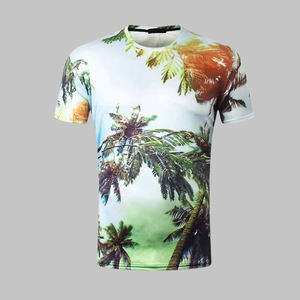 OEM Offre Spéciale respirant surdimensionné T-shirt de sport Logo personnalisé Polyester coton Sublimation solide chaud Designer T-shirt blanc - Product Image 6