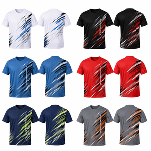 Camiseta Deportiva Personalizada para Hombre, Sublimada, de Secado Rápido, para Entrenamiento, Gimnasio, Equipos, Venta al Por Mayor, Fabricante OEM - Product Image 2