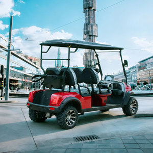 Carrito <span class=keywords><strong>de</strong></span> Golf Eléctrico Ecológico <span class=keywords><strong>de</strong></span> 4 Plazas <span class=keywords><strong>de</strong></span> Alta Calidad para Campos <span class=keywords><strong>de</strong></span> Golf - Product Image 5