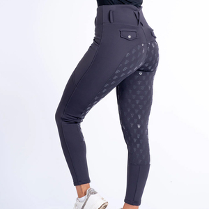 Customized Women's Winter Horse Riding Pants with side Pocket Full Seat Riding <b>Tights</b> Fleece <b>Lined</b> Equestrian Jodhpur & Breeches - Product Image 1