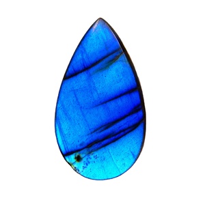Lot en gros de pierres de palmier en labradorite naturelle, cabochons de cristal, pierres précieuses pour la fabrication de bijoux artisanaux et les collectionneurs de cristaux - Product Image 1