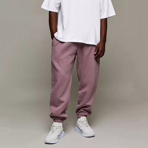 Ensemble de survêtement de maternité épais deux pièces avec pantalon évasé et cordon de serrage, brodé, effet délavé soleil et délavé à l'acide - Product Image 6