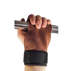 Agarraderas de Cuero Vacuno Personalizadas, Resistentes, Suaves y Fuertes, para Gimnasia, Dominadas, Levantamiento de Pesas, Protección Profesional - Product Image 3
