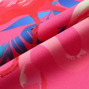 Camisa de Manga Corta con Estampado de Flamencos para Hombre, Estilo Casual de Playa, Ligera, para Verano, Atuendo Tropical - Product Image 5