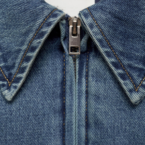 Veste en jean oversize pour femme, respirante, coupe ample, décontractée, en mélange de coton, style streetwear, vêtements personnalisés, OEM ODM, usine en gros - Product Image 5
