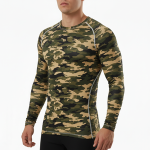 Rashguard de Alta Calidad para Hombre, Manga Larga, para Entrenamiento, Deportes Acuáticos, Deportes al Aire Libre, Secado Rápido, Tela de Poliéster y Nailon - Product Image 2