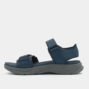 Sandalias para Hombre con Diseño de Tiras Cruzadas, Punta Abierta, Ligeras, de EVA, Color Azul Oscuro, Cómodas - Product Image 1