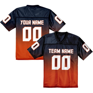 Fournisseur professionnel de maillots de football américain en mesh, OEM ODM, sublimation sans décoloration, évacuation de la transpiration, vêtements d'équipe pour adultes et jeunes. - Product Image 4