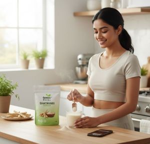 Luxury <b>Blend</b> Shatavari Root Powder High Quality Botanical Drink For Wellness Market Direct Manufacturer Wholesale Price Bulk - Product Image 2