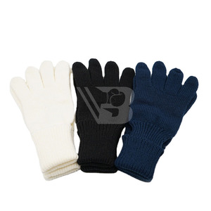 Warm Knitted Windproof 3M for Fleece Lined Snow Custom Acrylic <b>Gloves</b> OEM ODM Thick Winter Cycling Daily BSCI Plain - Product Image 6