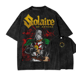 Fabricant de t-shirts personnalisés avec impression DTF, t-shirt surdimensionné 100% coton, impression par transfert thermique, streetwear, t-shirt vierge - Product Image 1