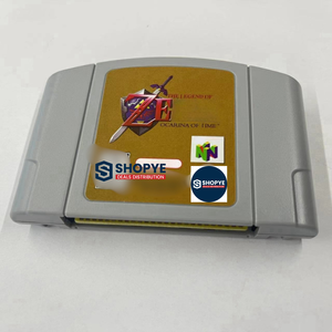 Cartucho de Videojuego Retro Legend of Zelda: Ocarina of Time para N64, Versión Estadounidense, Idioma Inglés, Material Plástico Resistente, Carcasa Gris - Product Image 3