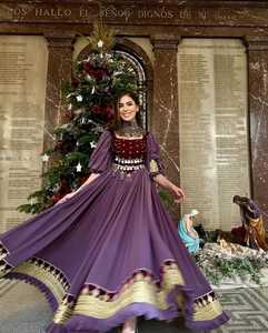 Luxury Embroidered Afghani Casual <b>Dresses</b> for Women Traditional Ethnic Bohemian Festival Party Wear Wholesale Collection - Product Image 3