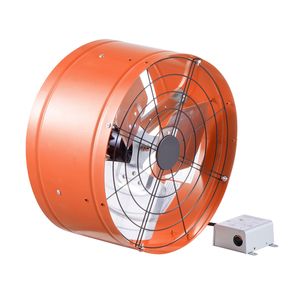 Ventilatore da Soffitta a Montaggio a Gable da 15 Pollici con Termostato Regolabile e Griglia Esterna, 1650 CFM, per Raffreddamento Ambienti fino a 236 m² - Product Image 2