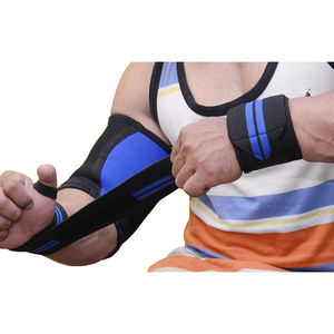 En gros, Nouvelles bandes de maintien de poignet en caoutchouc personnalisées avec logo sur mesure, pour haltérophilie, fitness, entraînement en salle de sport et powerlifting - Product Image 5