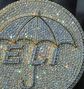 Custom Moissanite Silver Hip Hop Pendant Logo Necklace VVS Diamond Mossanite Letter Moissanite <b>Name</b> Pendant With Iced Out <b>Chain</b> - Product Image 3