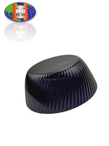 Vaisselle à texture optique fabriquée à Taïwan, édition Wonderland - saladier - bleu royal - Product Image 4