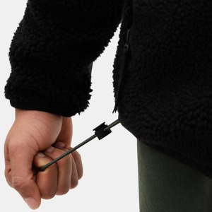 Chaqueta de Invierno Sherpa con Cremallera y Manga Larga, Color Sólido, Personalizada al por Mayor, Chaqueta de Forro Polar, Chaquetas de Moda Urbana para Hombre - Product Image 6