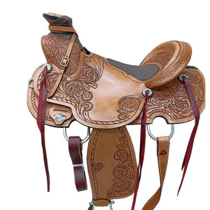 Selle Western Robuste pour l'Équitation à la Ferme et au Ranch 2026 - Product Image 1