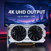 Nouvelle carte graphique de jeu GTX 750 Ti 2 Go GDDR5 128 bits à double ventilateur PCI Express 3.0 X16 DirectX 12 pour PC de bureau