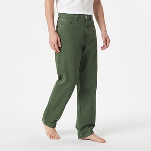 Pantalones Vaqueros Holgados para Niño, Corte Casual, Cintura Media, con Bolsillos, Estilo Urbano Moderno, Cómodos para Uso Diario - Product Image 3