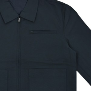 Custom <b>Logo</b> Canvas Mens Casual Work Jacket Turn Down Collar Multi Pocket Heavyweight Cotton Outerwear Bomber Harrington Jacket - Product Image 5