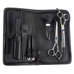 Ciseaux de barbier professionnels pour cheveux, en acier inoxydable 440C, 28 dents, pour droitiers, de qualité supérieure - Product Image 4