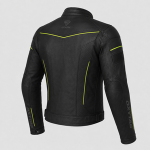 New Design Custom Unisex Breathable Waterproof Windproof Sportswear Motorbike Riding <b>Jackets</b> Made Genuine Leather Highest - Product Image 3