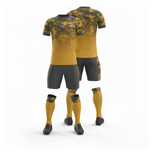 Uniforme de football personnalisé pour jeunes et adultes, design par sublimation |   Tailles pour hommes, femmes et jeunes |   Vêtements de sport légers et à séchage rapide - Product Image 5