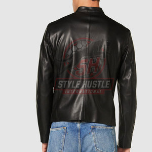 Chaqueta de Cuero para Hombre, Nueva Moda 2026, Servicio OEM, MOQ Bajo, Chaquetas de Invierno de Nuevo Diseño Más Vendidas a Precio Razonable - Product Image 2