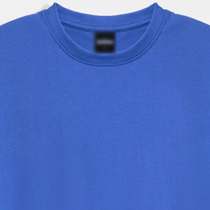 Wholesale 140g 100% Cotton Men's Ringer T-<b>Shirt</b> Plaid <b>Red</b> with O-Neck Collar <b>Oversized</b> Boxy Jersey Plus Size Blank - Product Image 3