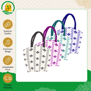 Bolsa de Compras de Yute de Excelente Calidad para Uso Diario en la Oficina, con Diseño Nuevo y Patrón Personalizado, con Bonito Estampado a Bajo Precio - Product Image 2