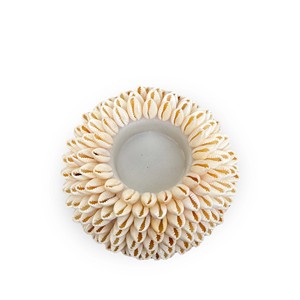 Gubuk Bali แท่นวางเทียนกลมคริสตัลธรรมชาติทนทานสำหรับตกแต่งบ้าน - Product Image 3