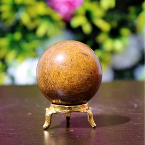Natural Mariyam Jasper Sphere <b>Crystal</b> <b>Ball</b> Calligraphy Polished Healing Stone Reiki Meditation Love Feng Shui Decor Wholesale - Product Image 2