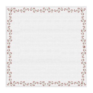 New Collection High Quality Christmas Cherry Printed Design Table Cloth 100% Cotton Soft Durable <b>Tablecloth</b> for Christmas. - Product Image 2