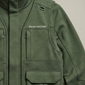 Veste de chasse personnalisée, imperméable, coupe-vent, camouflage, veste tactique d'extérieur, chaude, respirante, logo OEM, équipement pour hommes - Product Image 2