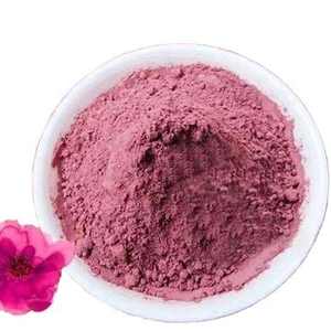 Vente en gros de poudre de pétales de rose 100% pure Rosa Damascena, qualité cosmétique, ingrédient pour les soins de la peau et les masques faciaux - Product Image 2