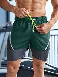 2-in-1 Contrast Performance Shorts – Compression Base <b>Layer</b> Athletic Training Edition - Product Image 3