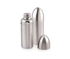 Shaker à cocktails professionnel élégant en forme de balle, outils de bar en métal pour la maison et le bar - Product Image 2