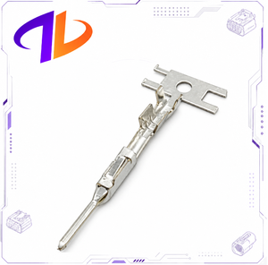1674742-1 Terminal de sertissage automobile mâle compatible 0,64 mm, plaqué étain, 22-20 AWG pour faisceau de câbles - Product Image 3