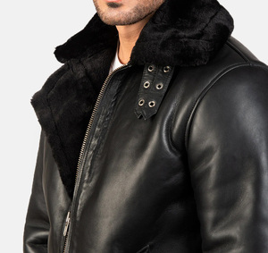 Veste en toile rétro pour homme, en PU, coupe-vent, avec fermeture éclair, nouvelle mode, tailles XS à 3XL, fournie par ODM - Product Image 6