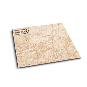 Carreaux de sol en porcelaine polis effet marbre brillant 600x600mm, style moderne, très demandés - Product Image 1