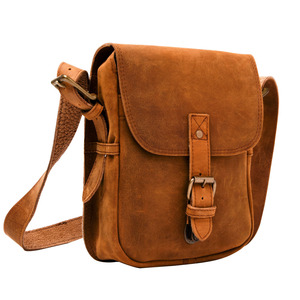 Bolso de Cuero Genuino para Mujer, Bolso de Mano Vintage, Bolso de Hombro con Correa Cruzada Ajustable, Bolso de Moda para Uso Diario - Product Image 3