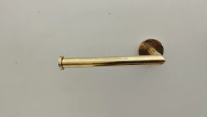 ที่ใส่กระดาษชำระแบบติดผนังในห้องน้ำที่ใส่กระดาษชำระทองเหลืองม้วนห้องน้ำสีดำสำหรับห้องน้ำทำจากโลหะในต่างประเทศ - Product Image 2