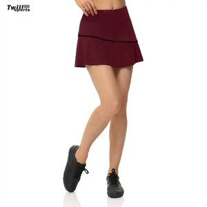 Mujeres plisado Golf entrenamiento correr Atlético Skort Mini uniformes Preppy tenis deportes faldas - Product Image 5