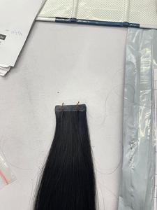 Cinta de pelo rizado liso, extensiones de cabello humano indio, 100% virgen - Product Image 2