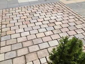 Adoquines de Piedra Arenisca Gris Kota, Cortados a Mano, Ecológicos, Modernos, Duraderos, de Forma Cuadrada, para Pavimentación, Jardinería y Diseño de Jardines - Product Image 6